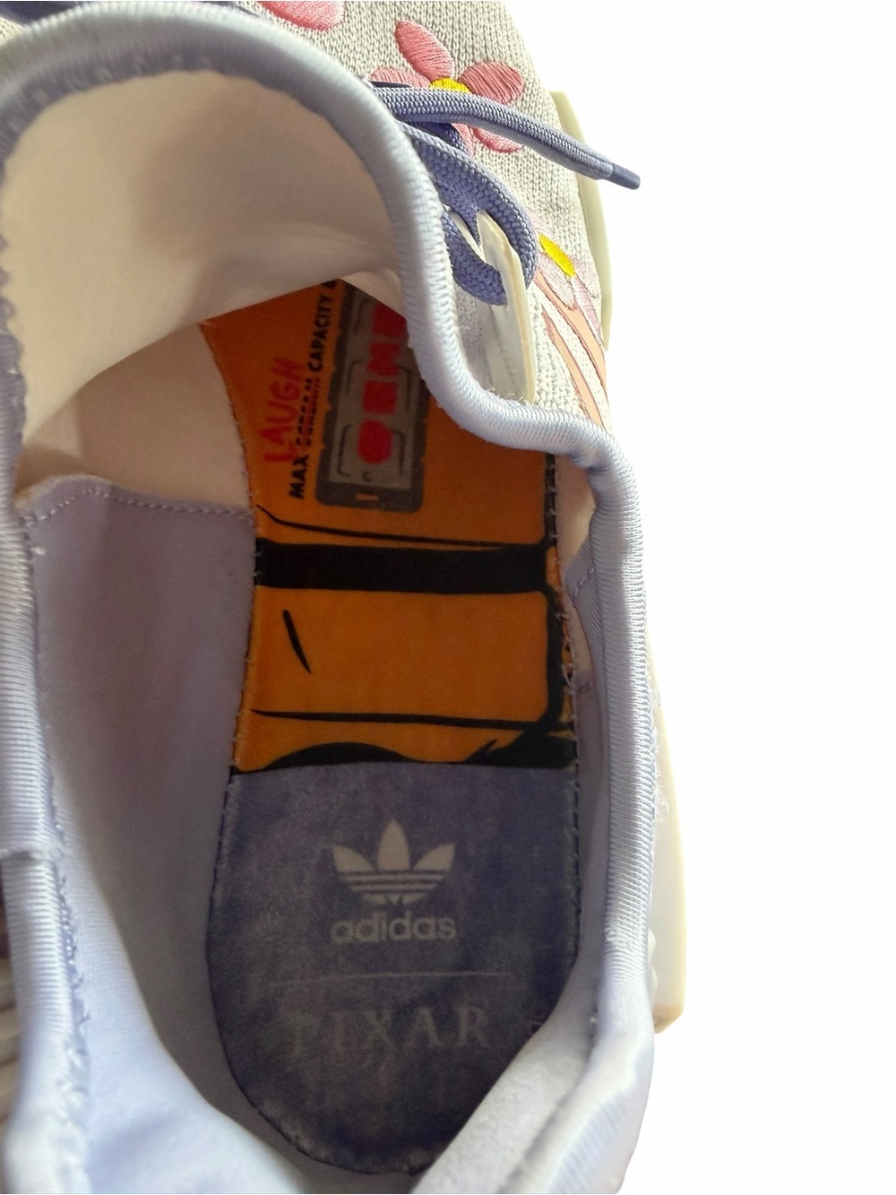 adidas x Disney Pixar Monsters Inc Boo NMD_R1 GW0840 Youth 6 Women’s 7 Floral - Picture 7 of 13